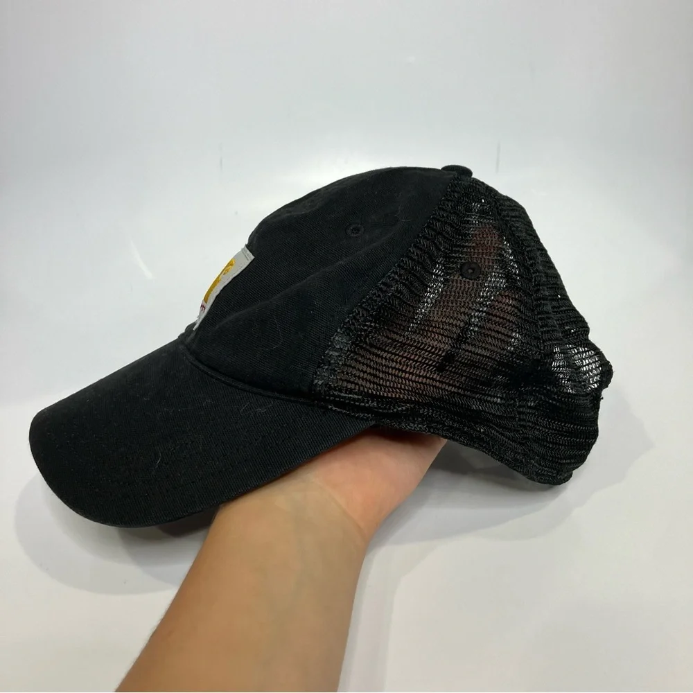 Carhartt trucker hat black youth one size fits most casual outdoor‎ trendy